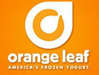 Orange Leaf Frozen Yogurt Logo